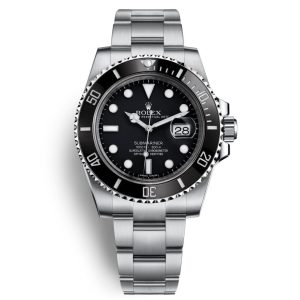 48 Rolex Submariner Silver Black Replica Swiss Clone
