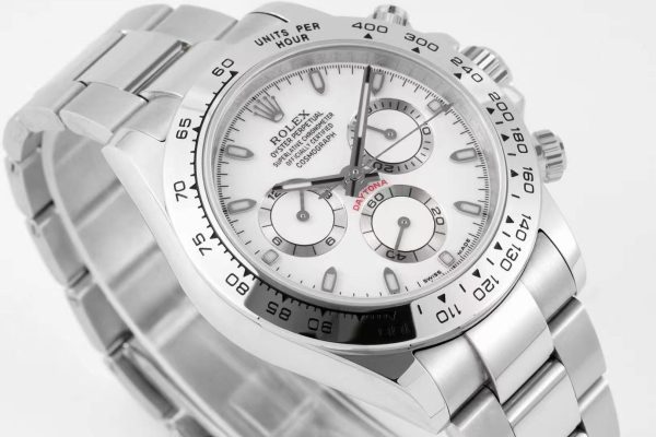 Super Clone Rolex Cosmograph Daytona White Dial Ss 6 Rolex Cosmograph Daytona White Dial Ss Swiss Made Clone - Ip Empire Replica Watches