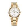 Rolex Day Date Gold with White Dial Replica