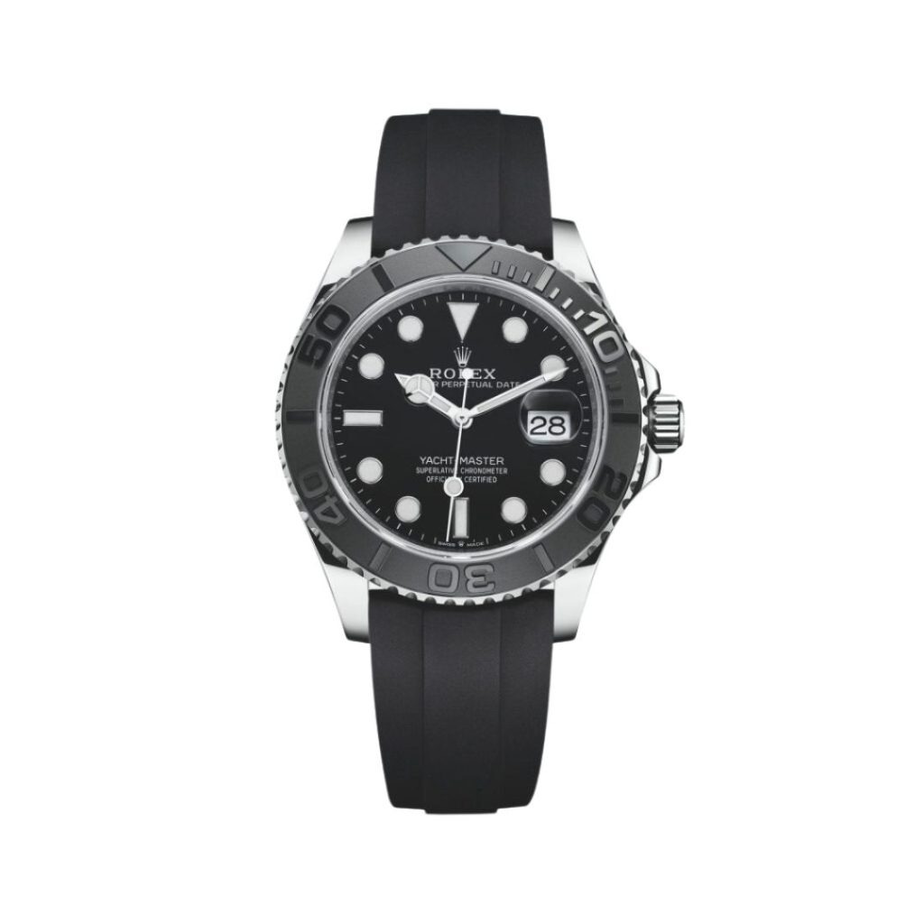 Replica Rolex Yacht-Master 42 White Gold 2022