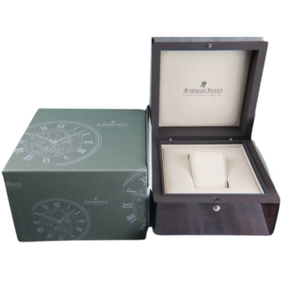 Mejor Clon Suizo Audemars Piguet Caja De Reloj Con Papeles