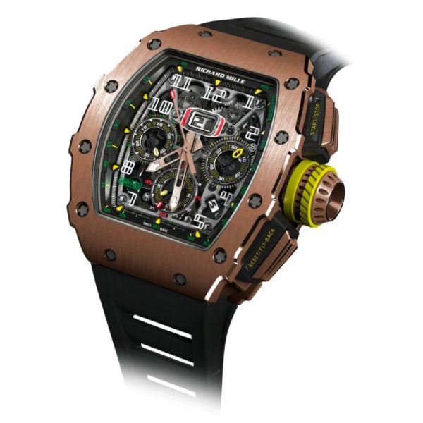Richard Mille Swiss Made Clone Rm 11-03 Flyback Chronograph Full Rose Gold 1 Richard Mille Swiss Made Clone Rm 11-03