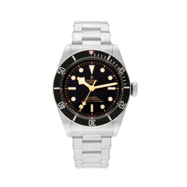 Tudor Heritage Black Bay Réplica - 41 Mm Acero 1 Tudor Heritage Black Bay Réplica Negro