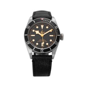 Tudor Heritage Black Bay Leather Replica