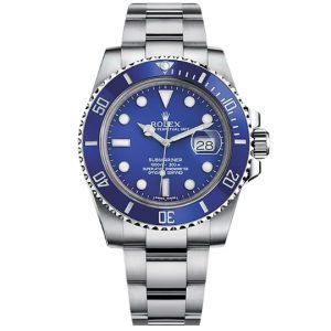 Réplica Rolex Submariner - Plata/Azul