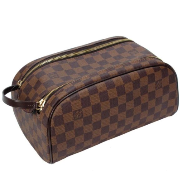 Replica 1:1 Clone Louis Vuitton Brown Wash Bag 7 Replica 1:1 Clone Louis Vuitton Brown Wash Bag