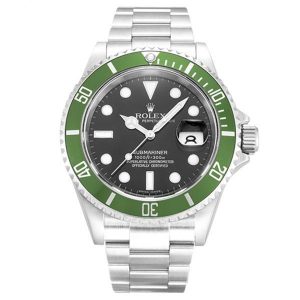 Super Clone Rolex Submariner Green Bezel Black Dial Kermit