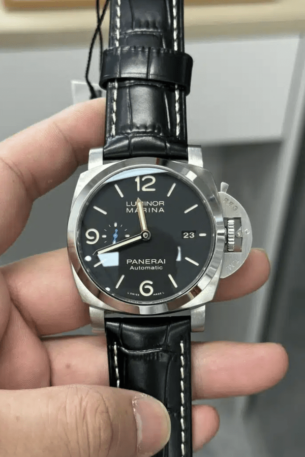 Panerai Black Luminor Marina Replica With Leather Strap 2 Screenshot 2024 01 04 At 4.13.39 Pm