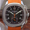 Replica Aquanaut Chronograph Orange Rubber Strap