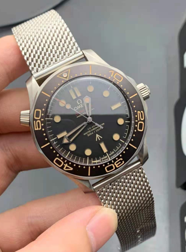 Omega Seamaster No Time To Die James Bond Replica - Best Swiss Clone Watch 3 Omega Seamaster No Time To Die James Bond Replica