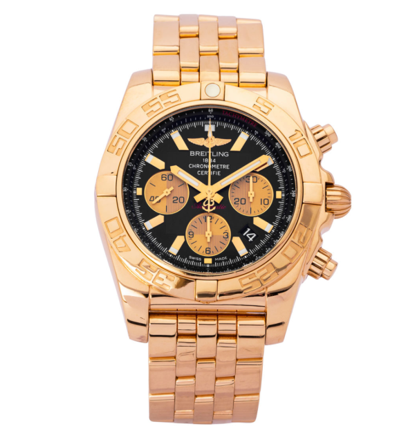 Breitling Chronomat 44 Gold Replica Hb011012.B968.375H 1 Breitling Chronomat 44 Gold Replica