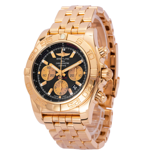 Breitling Chronomat 44 Gold Replica Hb011012.B968.375H 2 Breitling Chronomat 44 Gold Replica