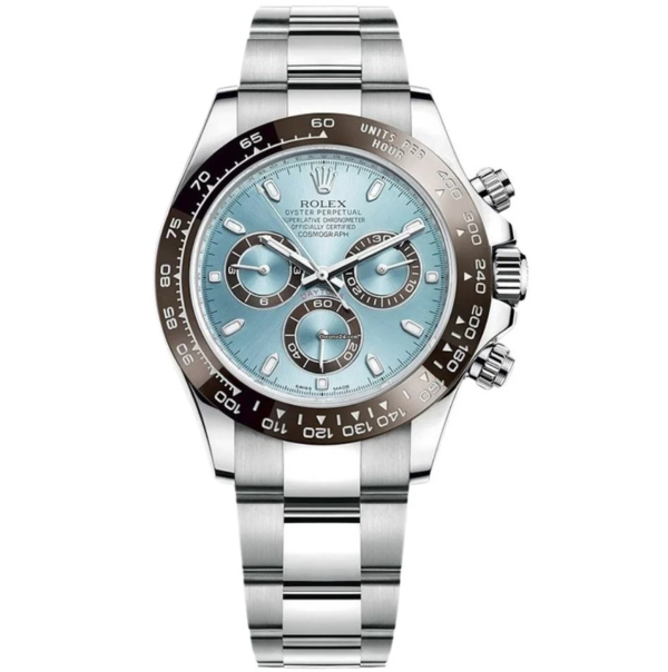Rolex Daytona Ice Blue Dial Replica Watch 116506 1 Rolex Daytona Ice Blue Dial Replica Watch