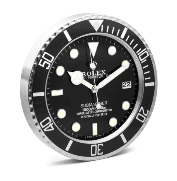 Rolex Submariner Wall Clock｜Black Style - Ip Empire Replica Watches