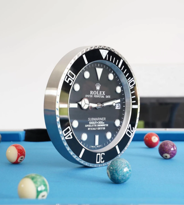 Rolex Submariner Wall Clock｜Black Style - Ip Empire Replica Watches