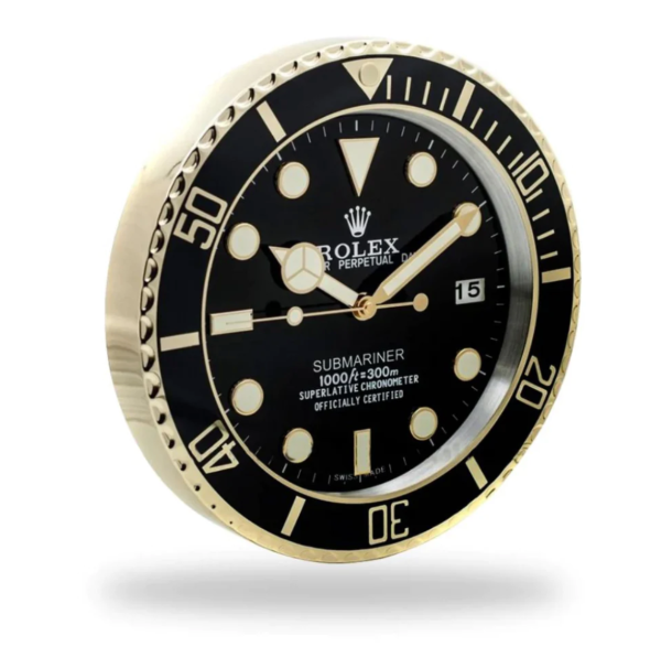Reloj De Pared Rolex Submariner Oro - Ip Empire Relojes Replica