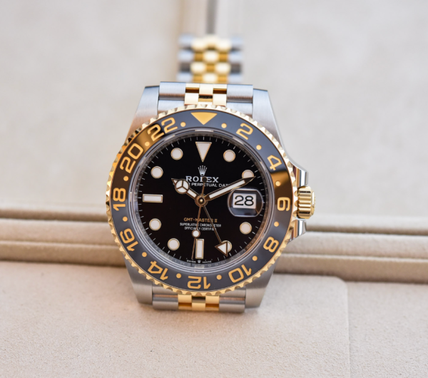 2023 Gmt-Master 2 Silver Gold Replica Clone Watch 28 New 2023 Oyster Perpetual Gmt-Master Ii Silver Gold Replica Clone - Ip Empire Replica Watches