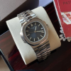 TOP Swiss Réplica Patek Philippe Nautilus - Plata/Azul oscuro