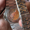 TOP Swiss Réplica Patek Philippe Nautilus - Plata/Azul oscuro