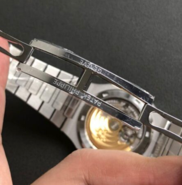 Top Swiss Réplica Patek Philippe Nautilus - Plata/Azul Oscuro