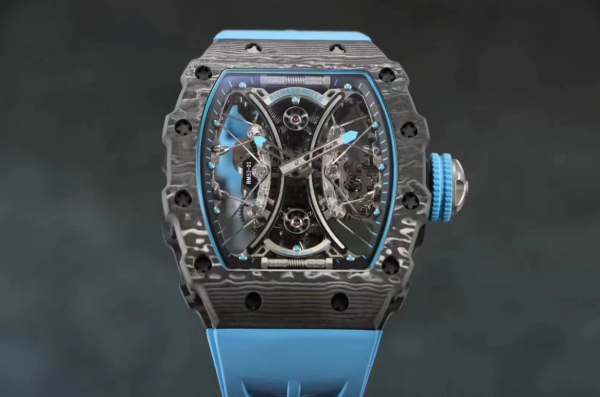 Richard Mille Swiss Clone - Rm 53-01 Real Carbon Tourbillon Watch 6 Richard Mille Swiss Clone - Rm 53-01