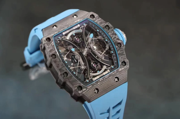 Richard Mille Swiss Clone - Rm 53-01 Real Carbon Tourbillon Watch 3 Richard Mille Super Clone - Rm 53-01