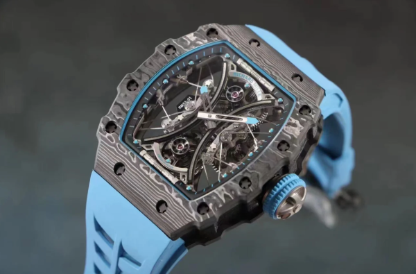 Richard Mille Swiss Clone - Rm 53-01 Real Carbon Tourbillon Watch 2 Richard Mille Swiss Clone - Rm 53-01