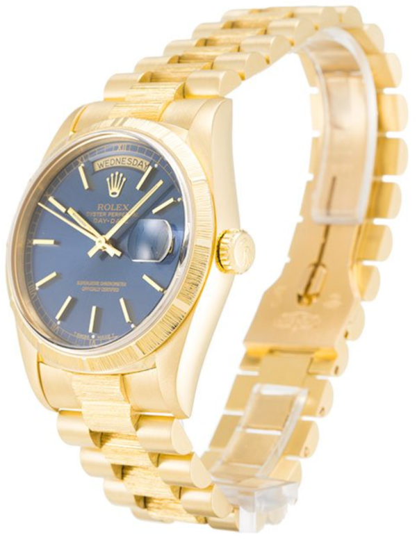 Replica Rolex Watches - Best Selling Rolex 4 Replica Rolex Day-Date Gold With Blue Dial