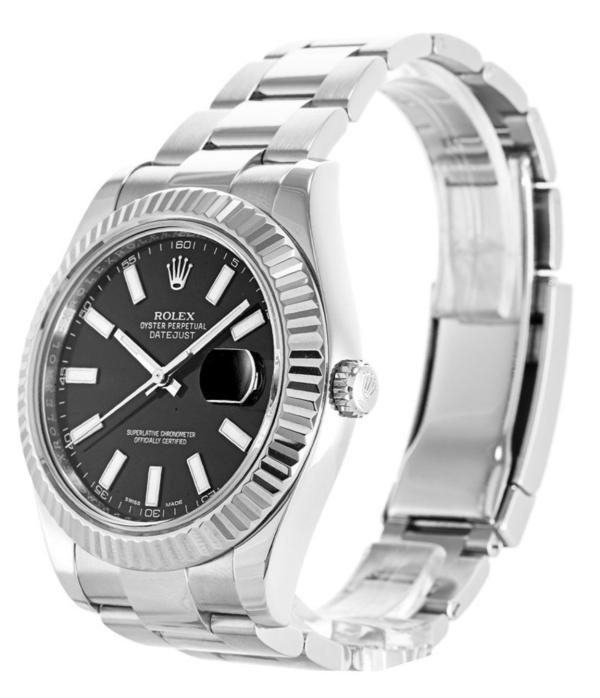 Rolex Datejust Ii Black 116334 - Ip Empire Replica Watches