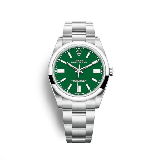 Rolex Oyster Perpetual 41Mm Verde Réplica