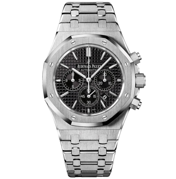Best Swiss Clone Replica Royal Oak - Silver/Black Chronograph 7 Best Swiss Clone Replica Royal Oak - Silver/Black Chronograph - Replica Swiss Clones Watches