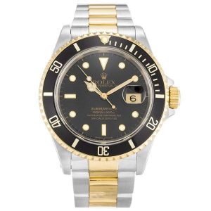 Rolex Submariner Two tone Retro Swiss Clone Replica