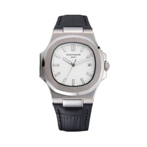 Swiss made Replica Patek Philippe Nautilus White Face