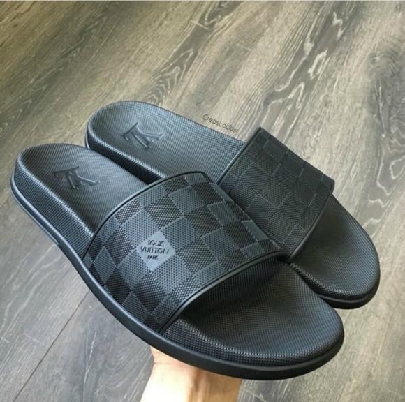 Black Lv Damier Sliders 1 14 '-Watches 1