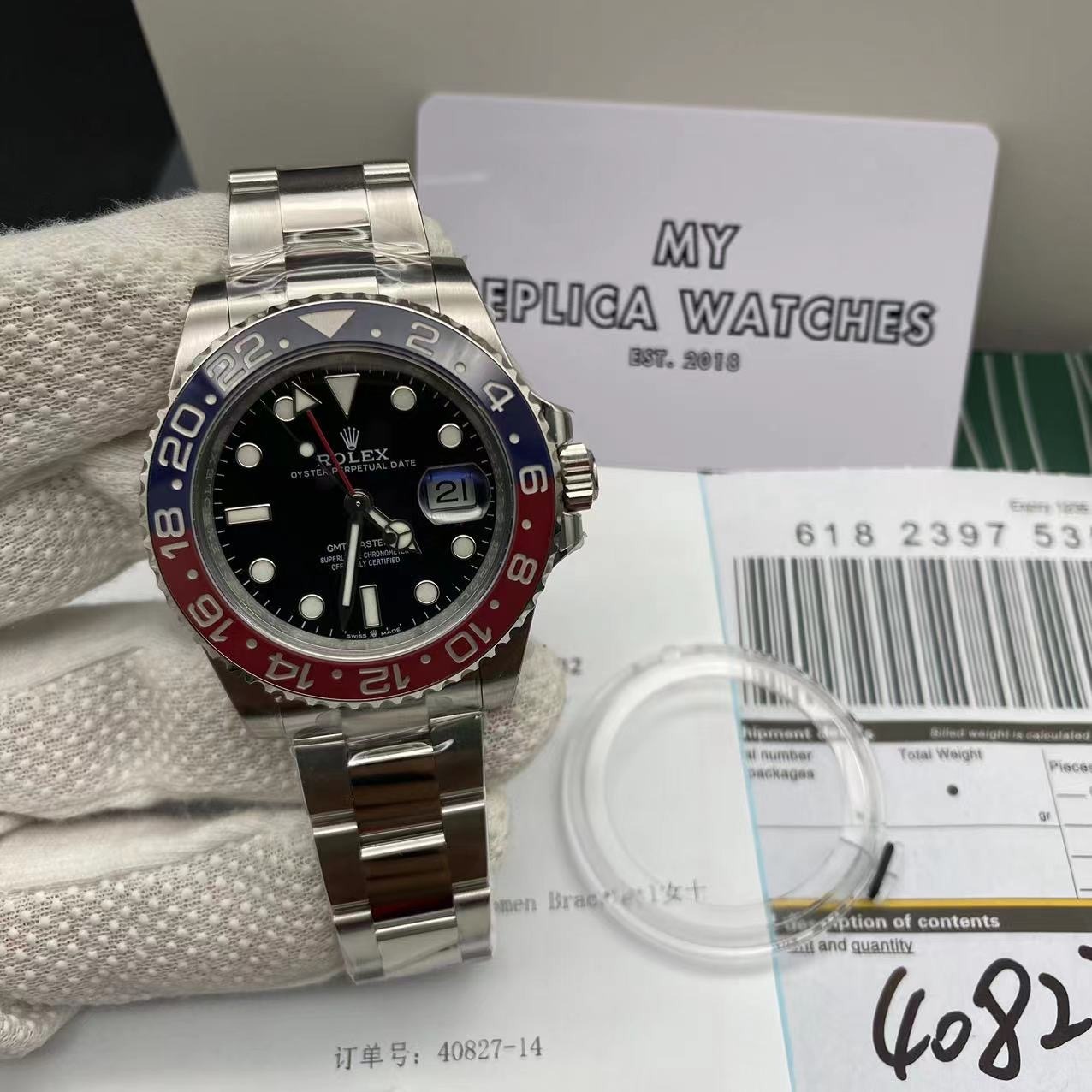 5 Replica Super Clone Pepsi Rolex Gmt Master 2 My Replica Watches