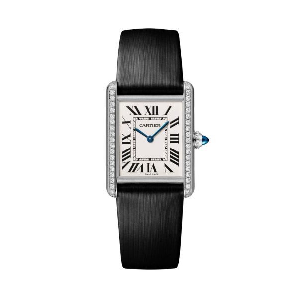 Reloj Cartier Tank Diamond Réplica De Señora, W4Ta0017 1 Cartier Tank Diamond Réplica