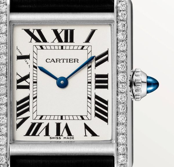 Cartier Tank Diamond Replica Ladies Watch, W4Ta0017 2 Cartier Tank Diamond Replica
