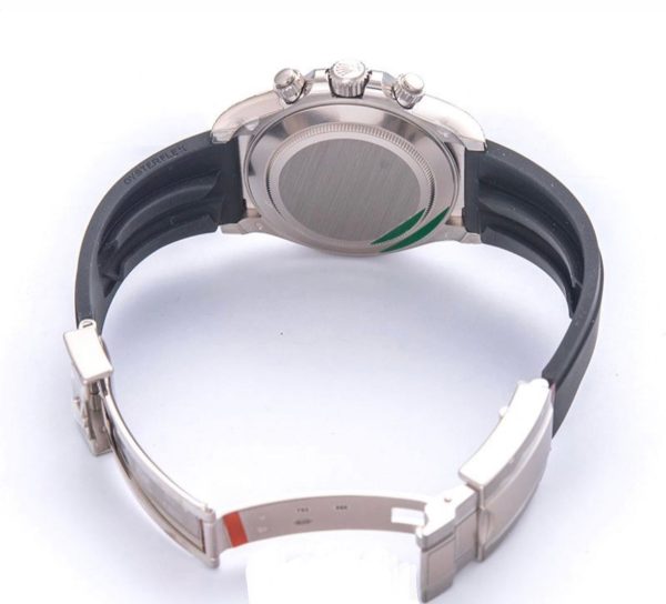 Replica Rolex Cosmograph Daytona 18Ct White Gold Automatic Silver Dial Mens Watch - Ip Empire Replica Watches