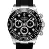 Replica Rolex Cosmograph Daytona 18ct White Gold Automatic Black Dial Diamonds Mens Watch - IP Empire Replica Watches