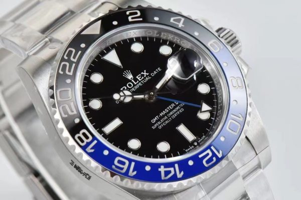 Réplica Clon Suizo Rolex Gmt Master 2 Batman 26 Réplica Clon Suizo Rolex Gmt Master 2 Batman