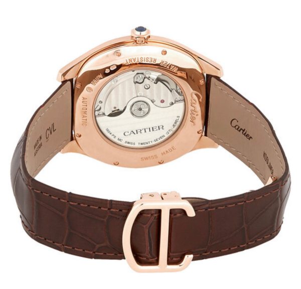 Cartier Drive Rose Gold Replica Mens Watch, Wgnm0003 4 Cartier Drive Rose Gold Replica