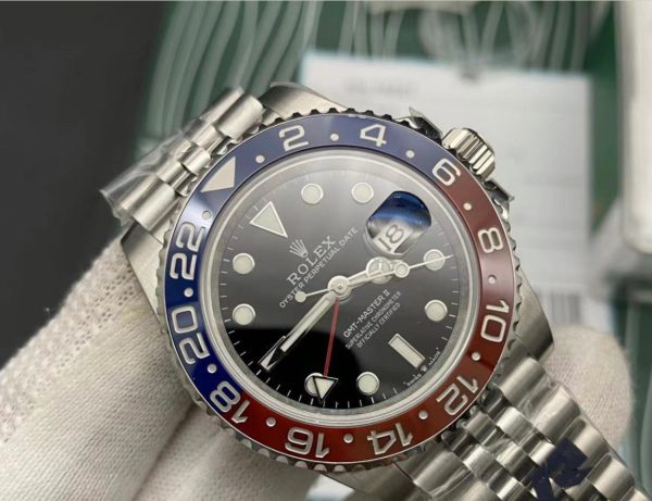 Swiss Clone Replica Rolex Gmt Master Pepsi Jubilee 57 Swiss Clone Replica Rolex Gmt Master Pepsi Jubilee