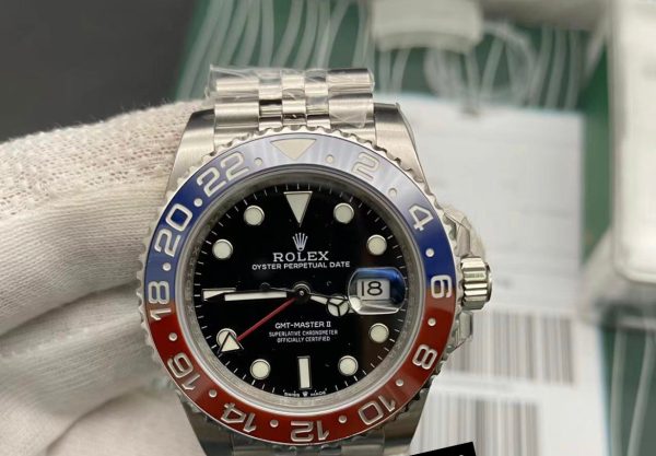 Swiss Clone Replica Rolex Gmt Master Pepsi Jubilee 56 Swiss Clone Replica Rolex Gmt Master Pepsi Jubilee
