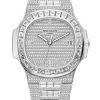 Swiss Clone Replica Patek Philippe Nautilus Jumbo 5719 Full Diamonds