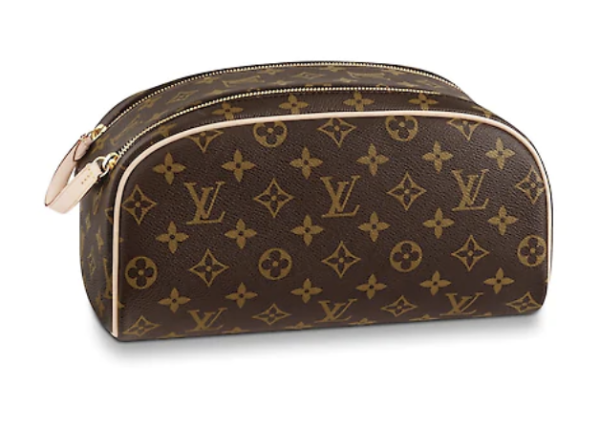 Replica 1:1 Clone Louis Vuitton Brown Wash Bag 9 Replica 1:1 Clone Louis Vuitton Brown Wash Bag