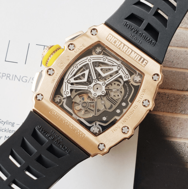 Richard Mille Swiss Made Clone Rm 11-03 Flyback Chronograph Full Rose Gold 7 Richard Mille Swiss Made Clone Rm 11-03