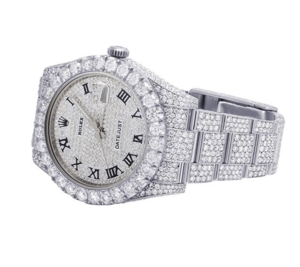 Replica Rolex Date Just 116300 All Diamond 5 '-Watches 1
