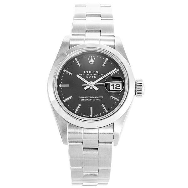 Replica Rolex Datejust Black Dial Ladies 69160 1 Replica Rolex Datejust Black Dial Ladies 69160