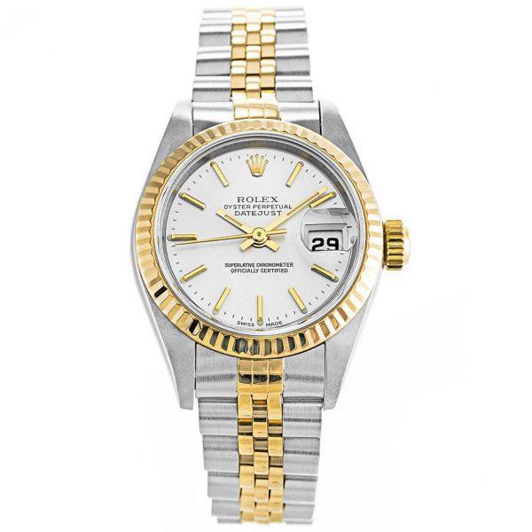 Réplica Rolex Datejust Blanco Señoras 79173 1 '-Vigila 1