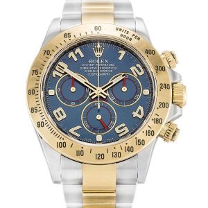 Rolex Daytona Two tone Blue Dial Replica